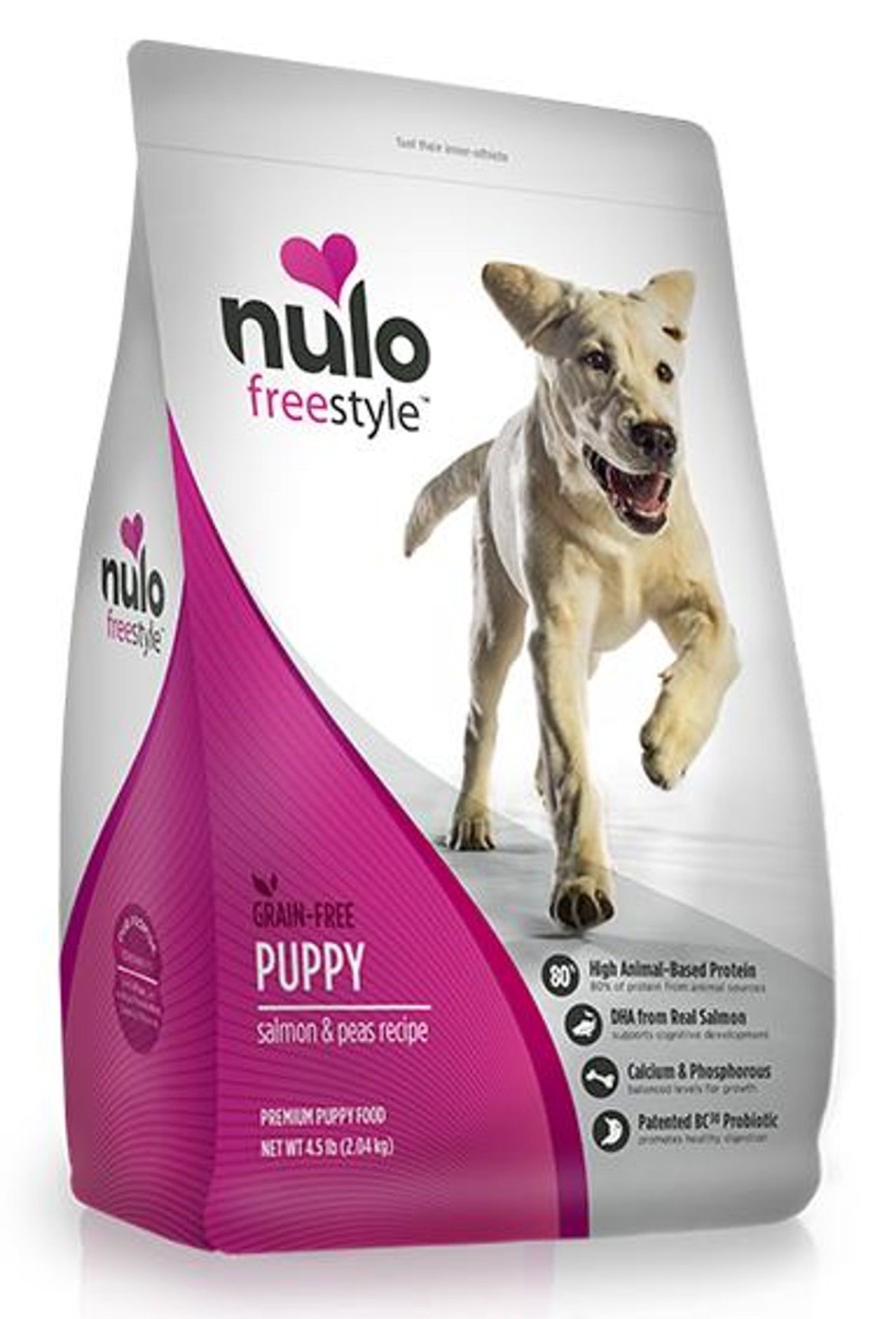 Dog Nulo | Nulo Freestyle Grain Free Salmon And Peas Puppy Recipe Dry Dog Food