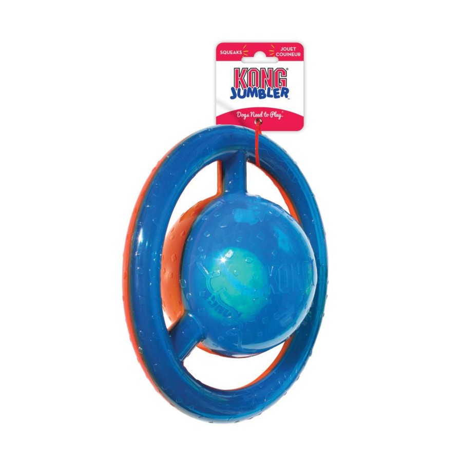 Dog KONG | Kong Jumbler Shapes Disc Dog Toy