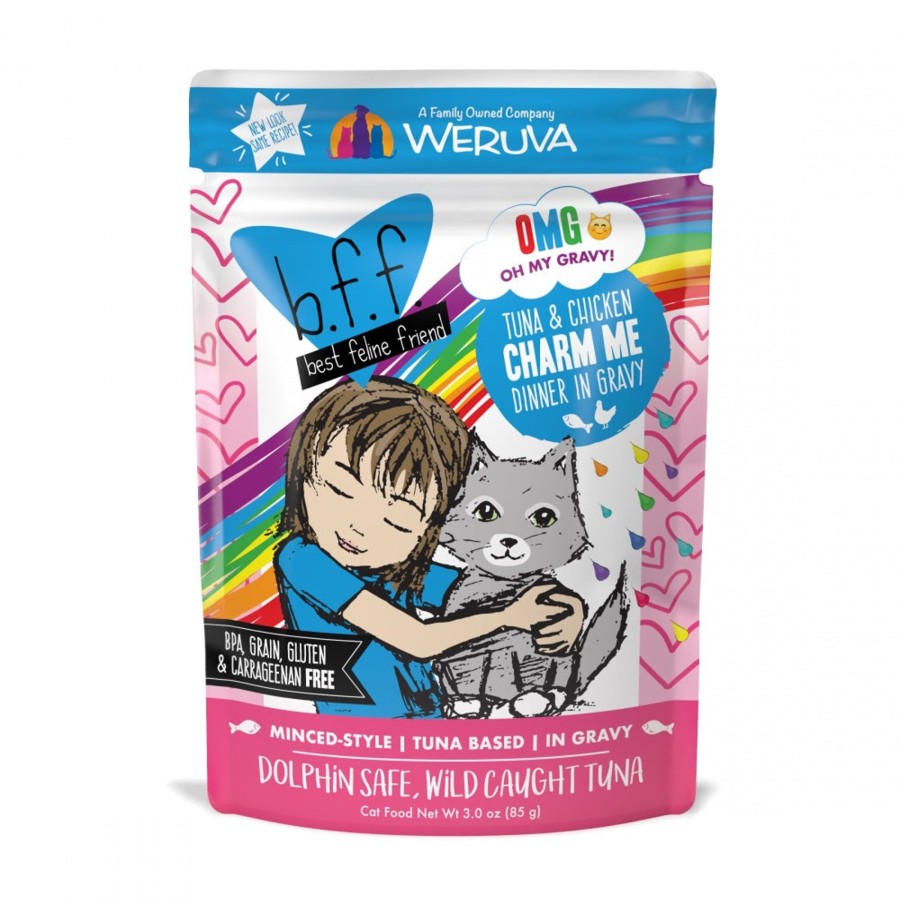 Cat Weruva Wet Food | Weruva Bff Tuna & Chicken Charm Me Recipe Pouches Wet Cat Food