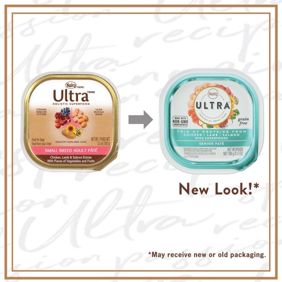 Dog Nutro | Nutro Ultra Senior Chicken, Lamb, & Salmon Pate Wet Dog Food