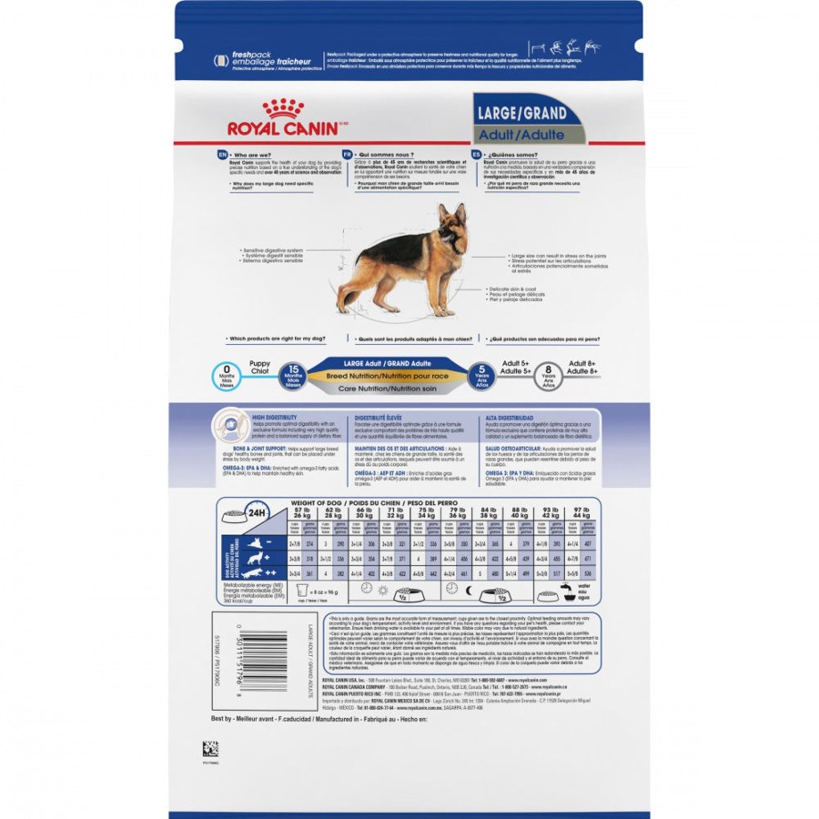 Dog Royal Canin Dry Food | Royal Canin Size Health Nutrition Large Breed Adult Dry Dog Food