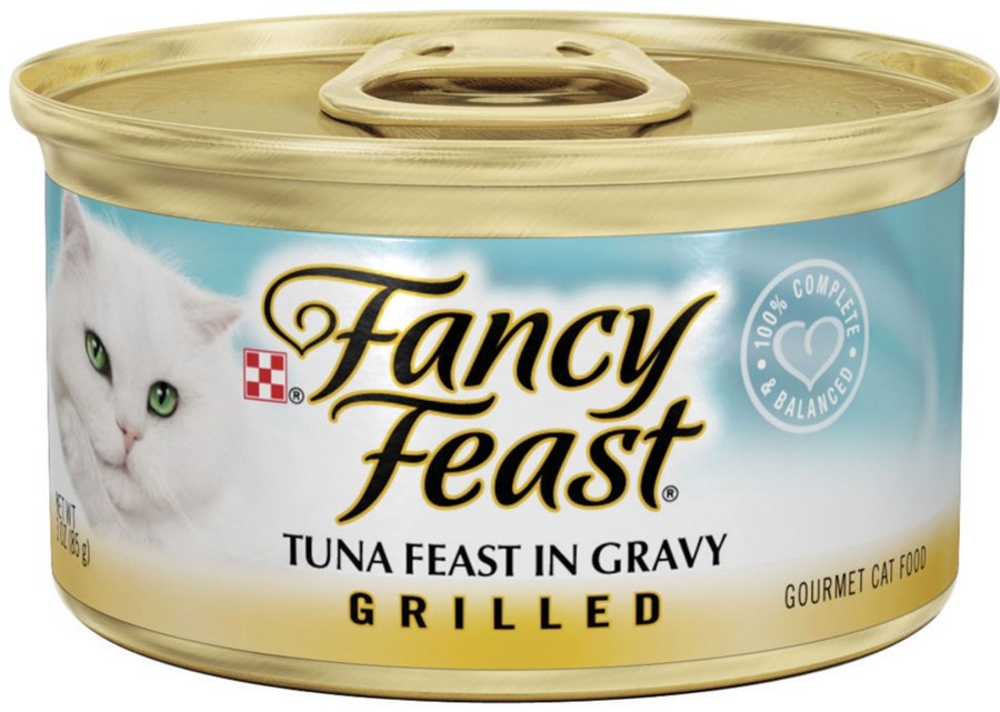 Cat Fancy Feast Wet Food | Fancy Feast Grilled Tuna Canned Cat Food