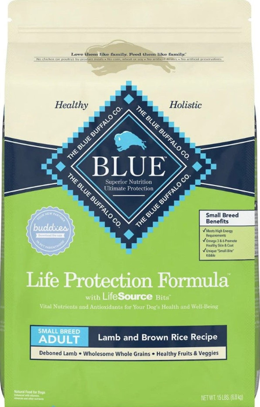 Dog Blue Buffalo Dry Food | Blue Buffalo Life Protection Formula Small Breed Adult Lamb & Brown Rice Recipe Dry Dog Food