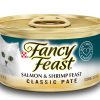 Cat Fancy Feast Wet Food | Fancy Feast Classic Salmon And Shrimp Canned Cat Food