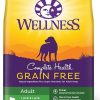 Dog Wellness Dry Food | Wellness Grain-Free Complete Health Adult Lamb & Lamb Meal Recipe Dry Dog Food