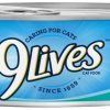 Cat 9 Lives Wet Food | 9 Lives Meaty Pate With Chicken And Tuna Dinner Canned Cat Food