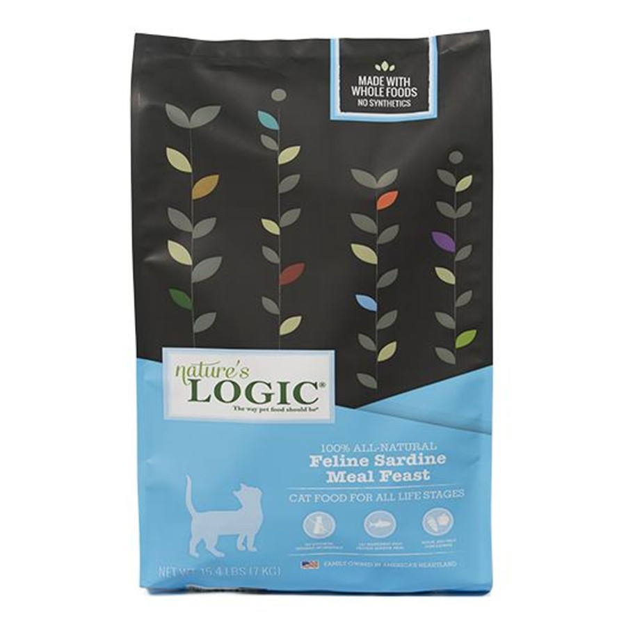 Cat Nature's Logic Dry Food | Nature'S Logic Feline Sardine Meal Feast Dry Cat Food