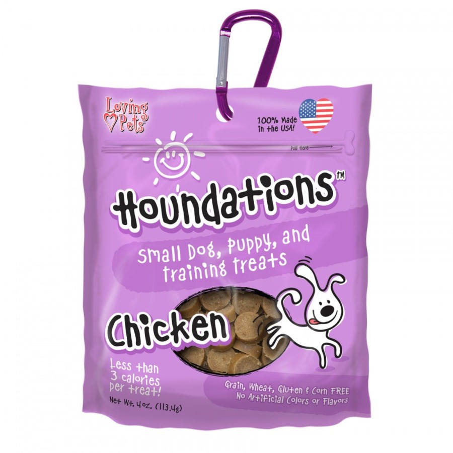 Dog Loving Pets | Loving Pets Houndations Grain Free Chicken Training Dog Treats