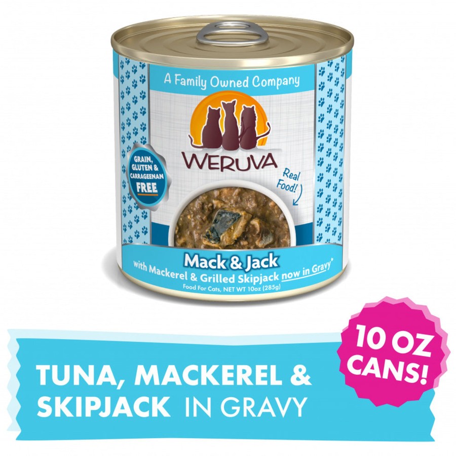 Cat Weruva Wet Food | Weruva Mack And Jack With Mackerel And Grilled Skipjack Canned Cat Food