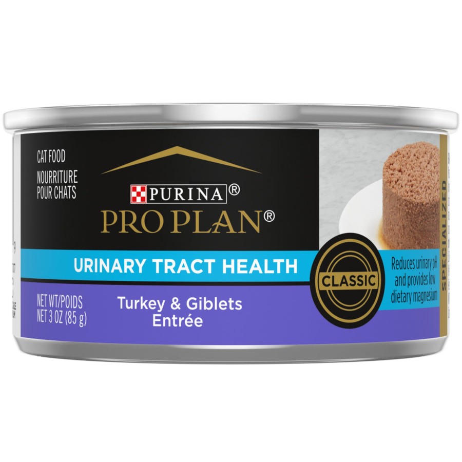 Cat Purina Pro Plan Wet Food | Purina Pro Plan Focus Adult Urinary Tract Health Formula Turkey And Giblets Entree Canned Cat Food