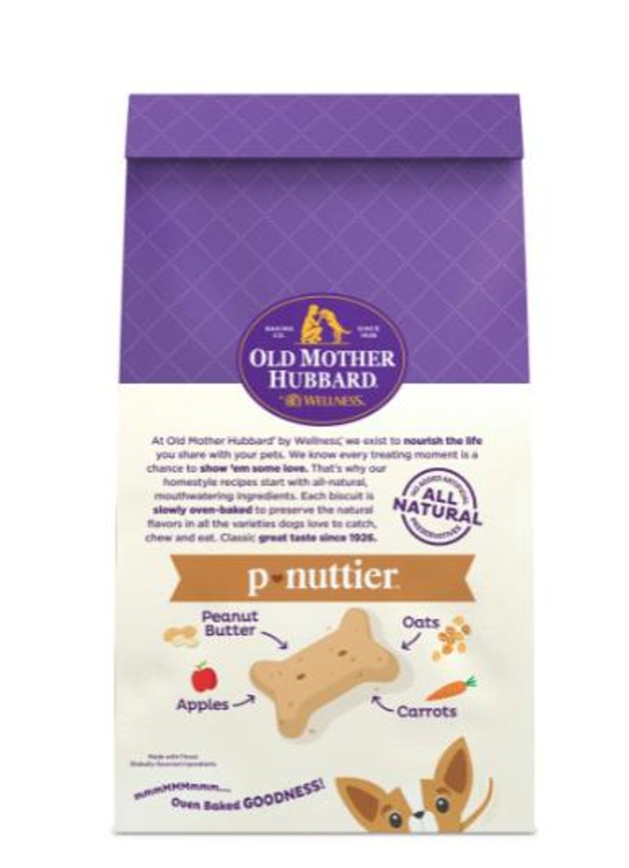 Dog Old Mother Hubbard | Old Mother Hubbard Crunchy Classic Natural P-Nuttier Small Biscuits Dog Treats