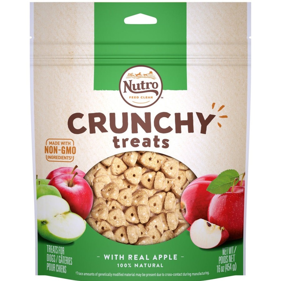 Dog Nutro | Nutro Crunchy Treats With Real Apple Dog Treats