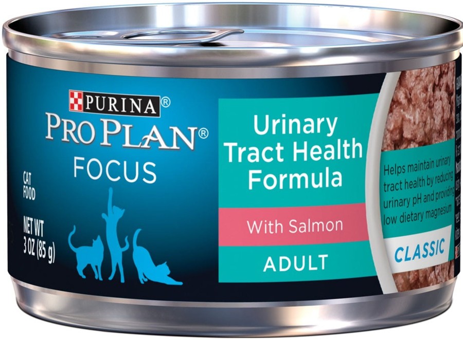 Cat Purina Pro Plan Wet Food | Purina Pro Plan Focus Urinary Tract Health Salmon Recipe Canned Cat Food