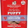 Dog Stella u0026 Chewy's | Stella & Chewy'S Perfectly Puppy Freeze Dried Raw Chicken And Salmon Dinner Patties Grain Free Dog Food