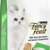 Cat Fancy Feast Dry Food | Fancy Feast Gourmet Filet Oceanfish Salmon And Accents Of Garden Greens Dry Cat Food