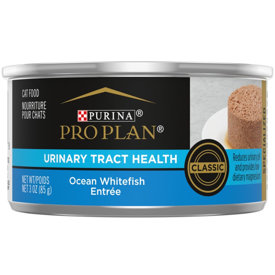 Cat Purina Pro Plan Wet Food | Purina Pro Plan Focus Adult Urinary Tract Health Formula Ocean Whitefish Entree Canned Cat Food