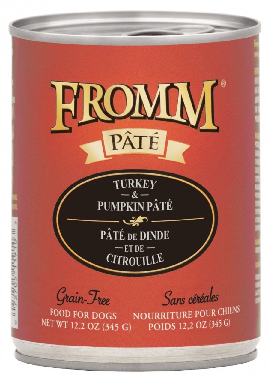 Dog Fromm Wet Food | Fromm Turkey & Pumpkin Pate Grain Free Canned Dog Food