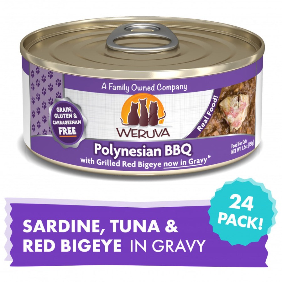 Cat Weruva Wet Food | Weruva Polynesian Bbq With Grilled Red Big Eye Canned Cat Food