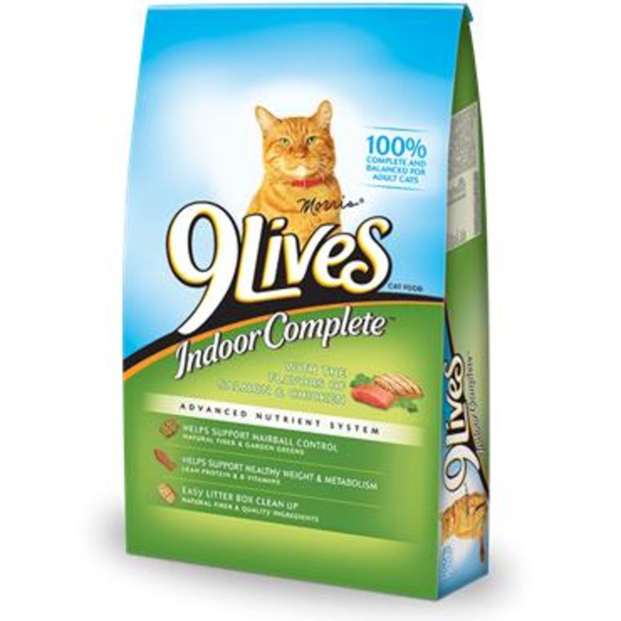 Cat 9 Lives Dry Food | 9 Lives Indoor Complete Dry Cat Food