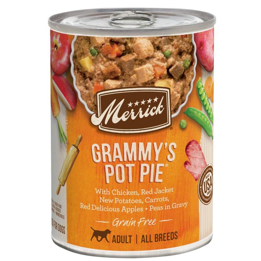 Dog Merrick | Merrick Grain Free Grammy'S Pot Pie Canned Dog Food