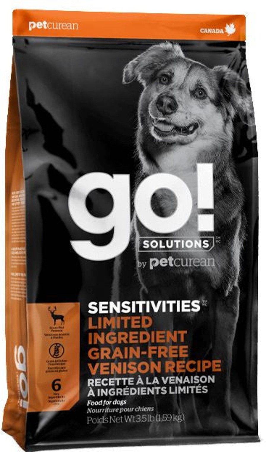 Dog Petcurean Dry Food | Petcurean Go! Solutions Sensitivities Limited Ingredient Venison Recipe Dry Dog Food