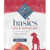 Dog Blue Buffalo Dry Food | Blue Buffalo Basics Adult Skin & Stomach Care Salmon & Potato Recipe Dry Dog Food