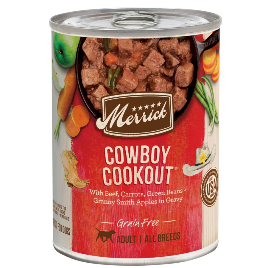 Dog Merrick | Merrick Grain Free Cowboy Cookout Canned Dog Food