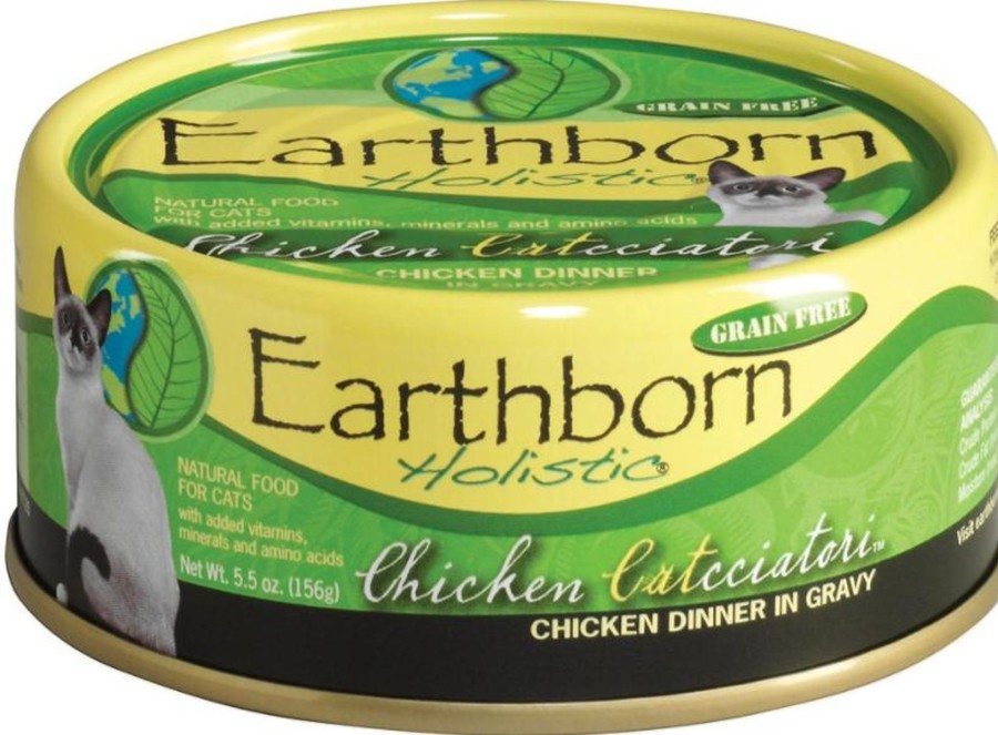 Cat Earthborn Holistic Wet Food | Earthborn Holistic Chicken Catcciatori Grain Free Canned Cat Food