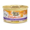 Cat Fancy Feast Wet Food | Fancy Feast Delights Grilled Turkey And Cheese Canned Cat Food