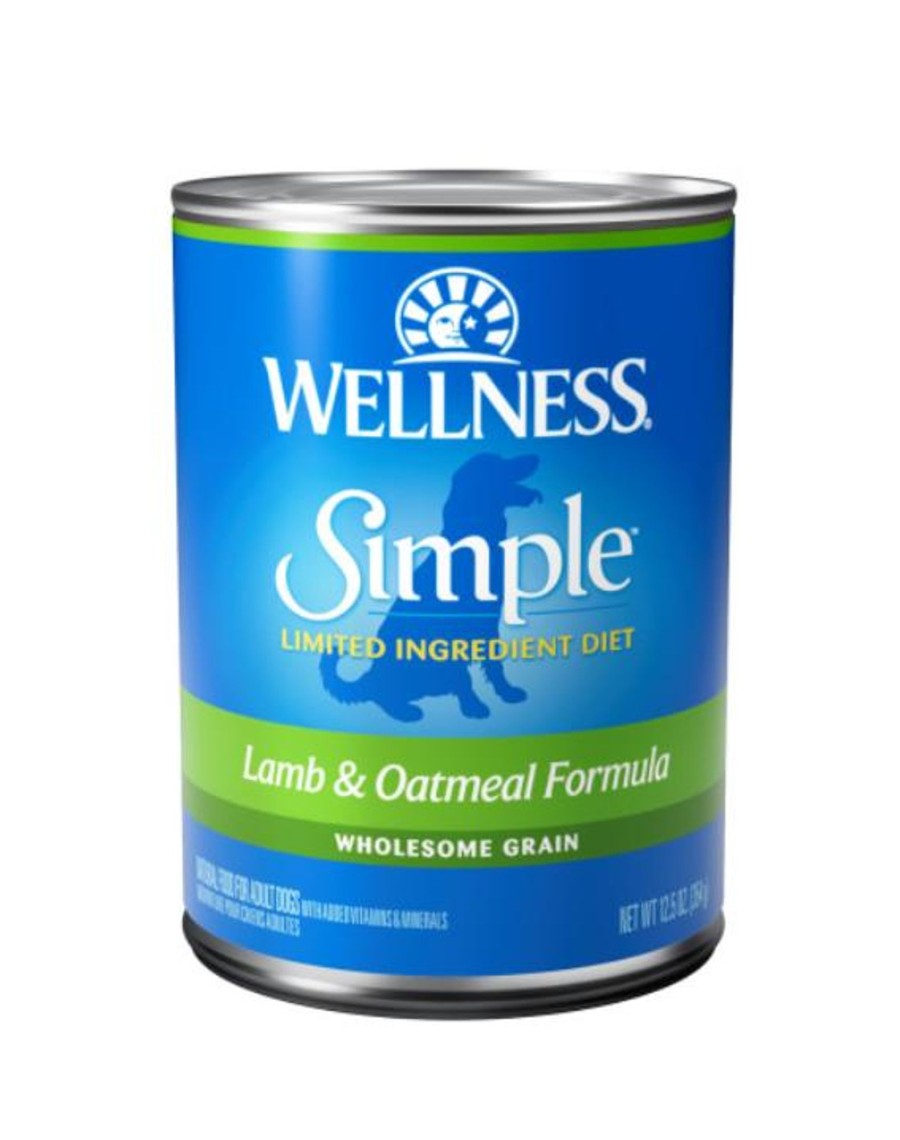 Dog Wellness | Wellness Simple Natural Limited Ingredient Diet Lamb And Oatmeal Recipe Wet Canned Dog Food