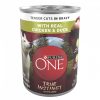 Dog Purina ONE | Purina One Smartblend True Instinct Grain Free Chicken & Duck Tender Cuts In Gravy Canned Dog Food