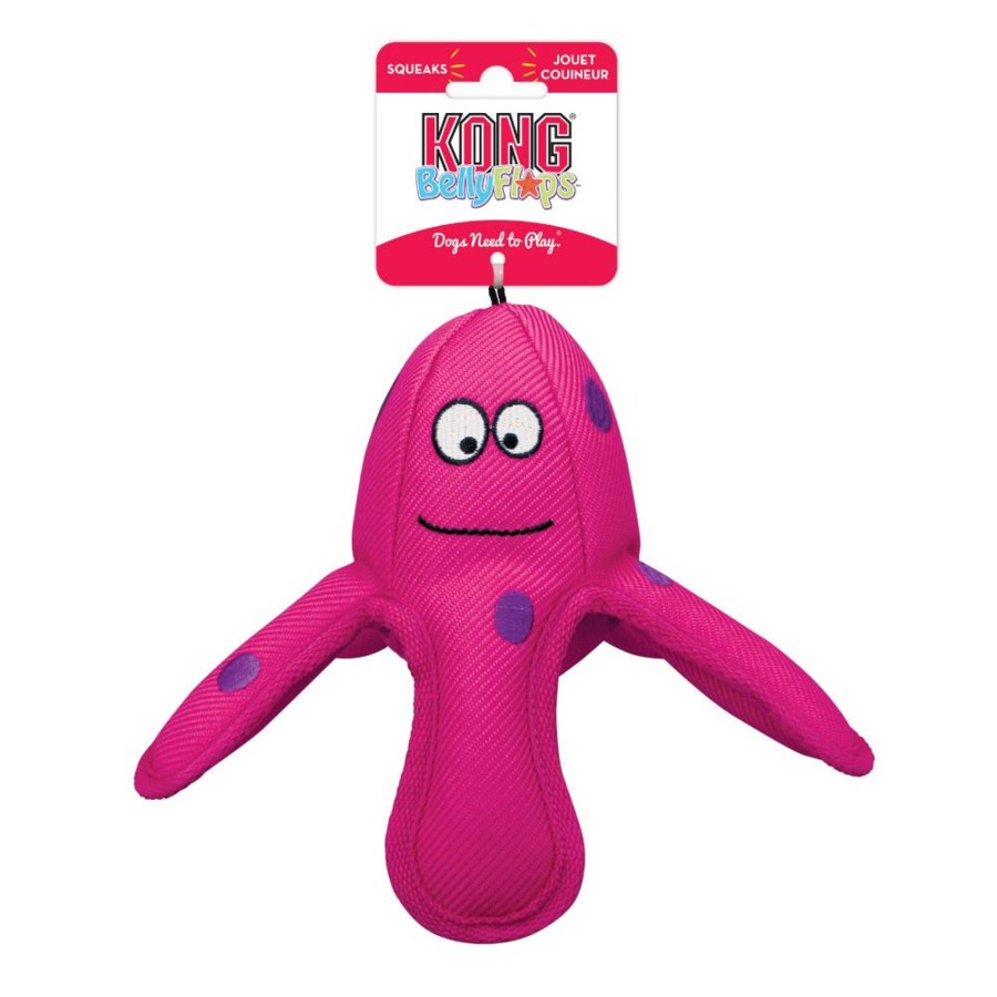 Dog KONG | Kong Belly Flops Floating Octopus Dog Toy