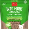 Dog Cloud Star | Cloud Star Wag More Bark Less Soft Chews Grain Free Chicken & Sweet Potato Dog Treats