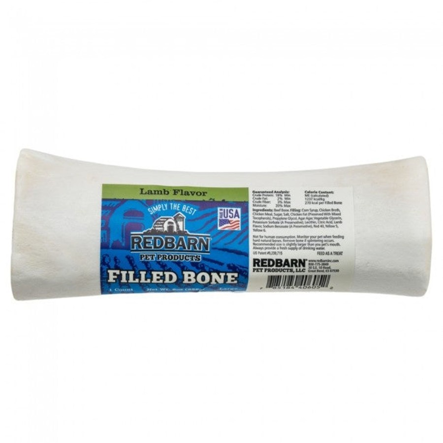 Dog Redbarn | Redbarn Lamb Filled Bone Dog Treats