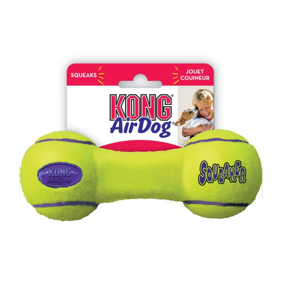 Dog KONG | Kong Squeaker Dumbbell Dog Toy