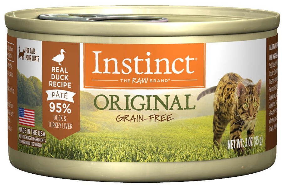 Cat Nature's Variety Wet Food | Instinct Grain-Free Duck Formula Canned Cat Food