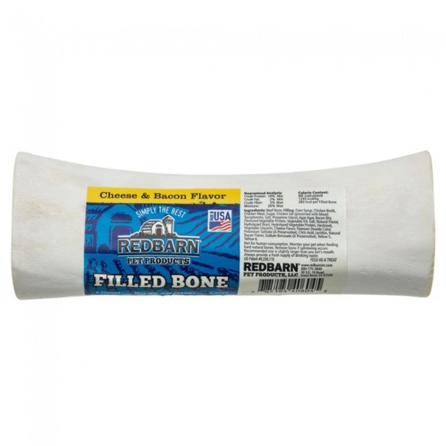 Dog Redbarn | Redbarn Bacon And Cheese Flavor Filled Bone For Dogs