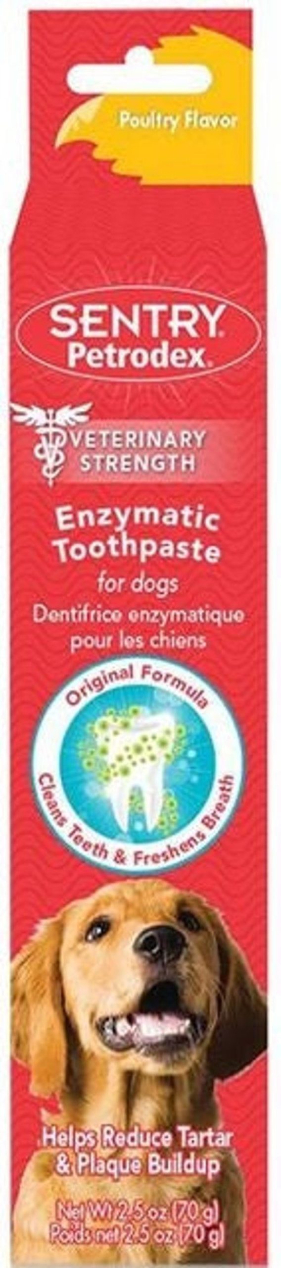 Dog Sentry | Sentry Petrodex Veterinary Strength Enzymatic Poultry Flavor Toothpaste For Dogs