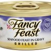 Cat Fancy Feast Wet Food | Fancy Feast Grilled Seafood Feast In Gravy Cat Food Canned