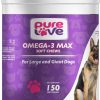 Dog Pure Love | Pure Love Ez-Chew Omega-3 Fatty Acid Soft Chews For Large And Giant Dogs