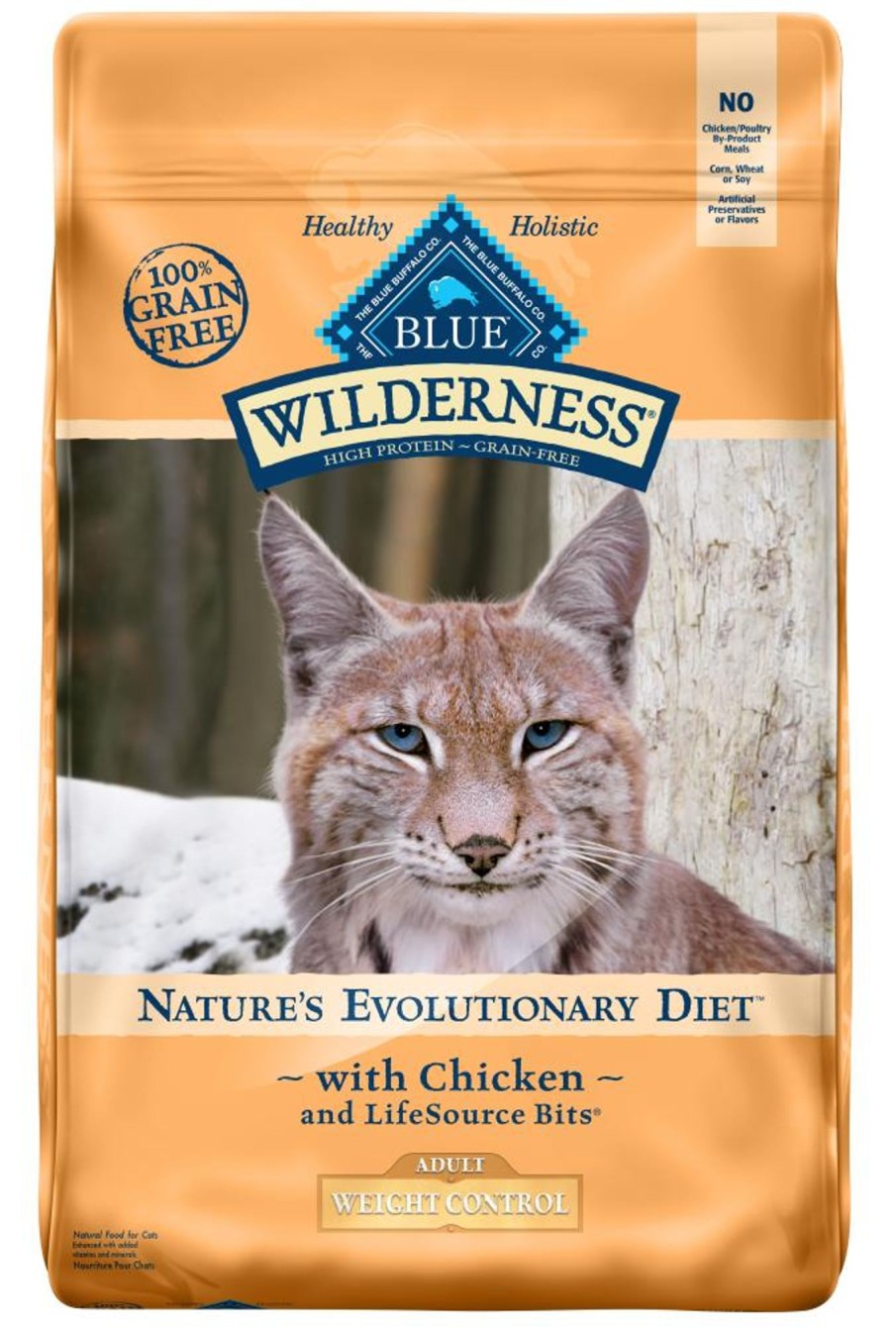 Cat Blue Buffalo Dry Food | Blue Buffalo Wilderness High-Protein Grain-Free Adult Weight Control Chicken Recipe Dry Cat Food