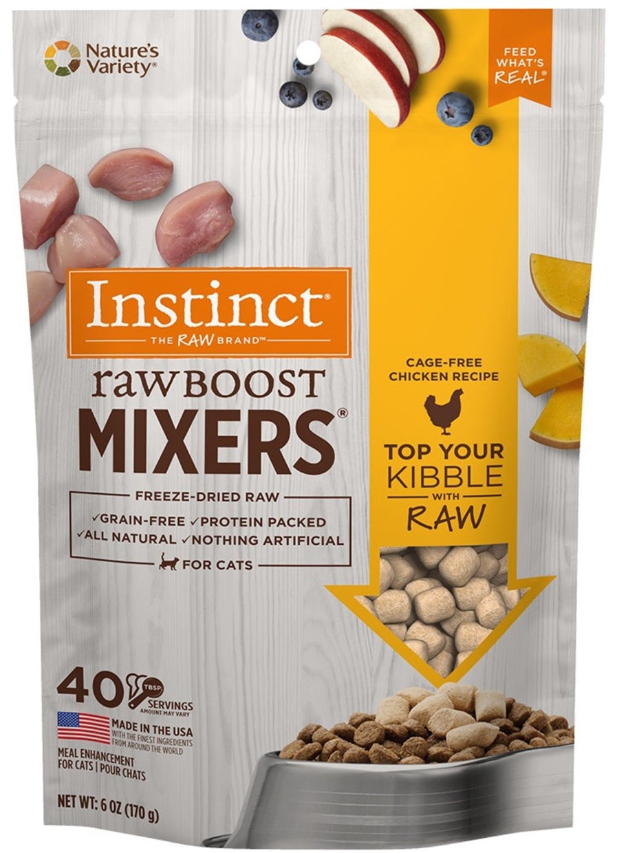 Cat Nature's Variety Freeze Dried | Instinct Freeze-Dried Raw Chicken Cat Food Topper