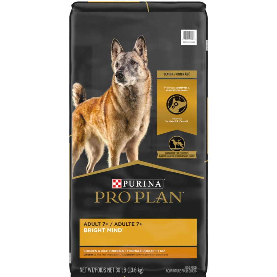 Dog Purina Pro Plan Dry Food | Purina Pro Plan Bright Mind Adult 7Plus Chicken & Rice Formula Dry Dog Food