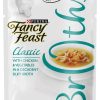 Cat Fancy Feast Wet Food | Fancy Feast Classic Broths With Chicken & Vegetables Supplemental Cat Food Pouches