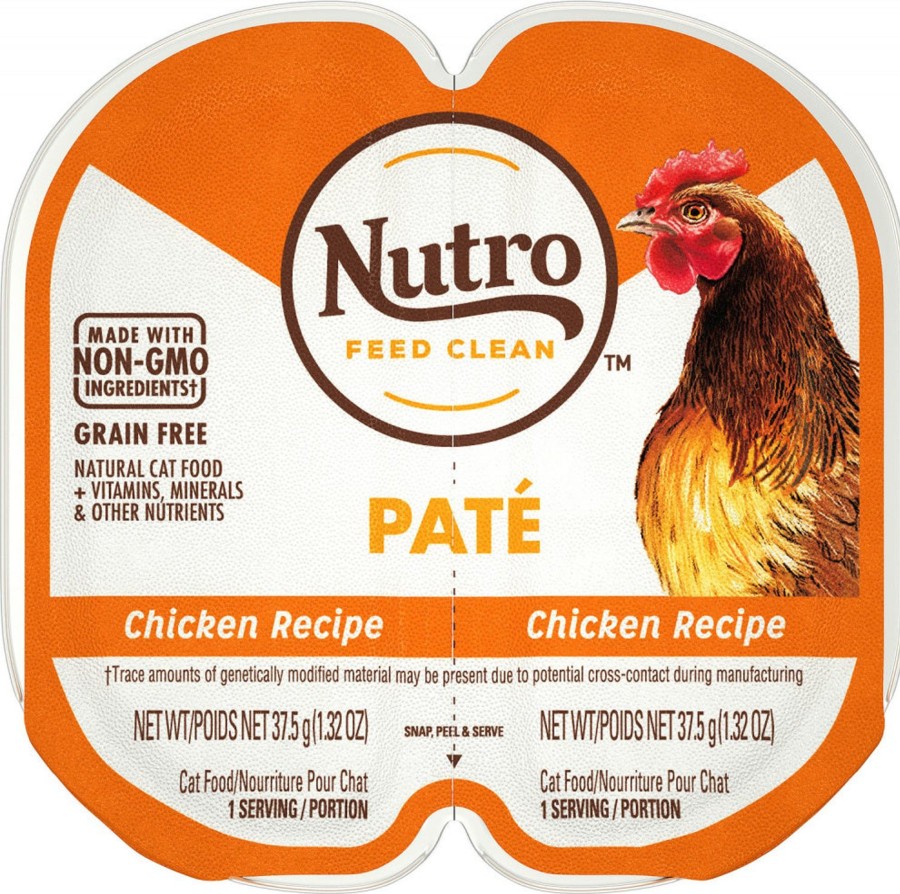 Cat Nutro Wet Food | Nutro Perfect Portions Grain-Free Chicken Recipe Cat Food Trays