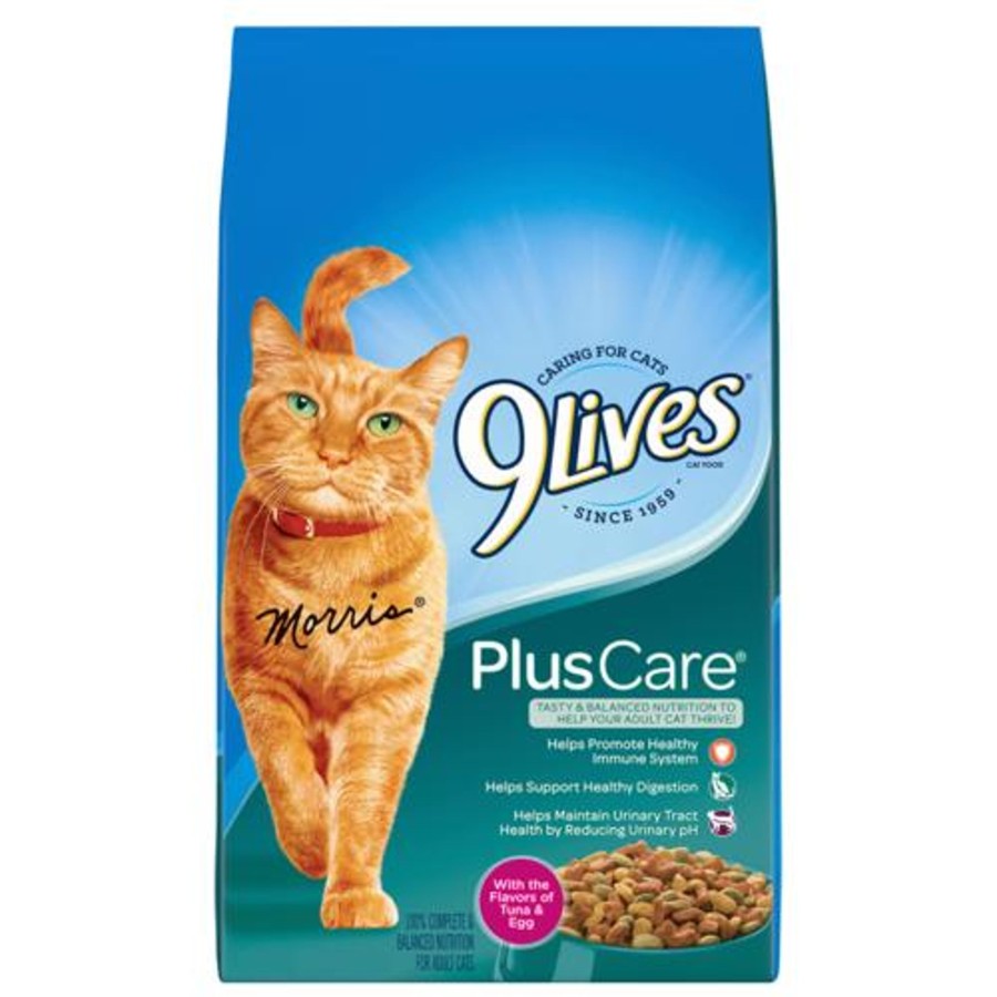 Cat 9 Lives Dry Food | 9 Lives Plus Care Formula Dry Cat Food