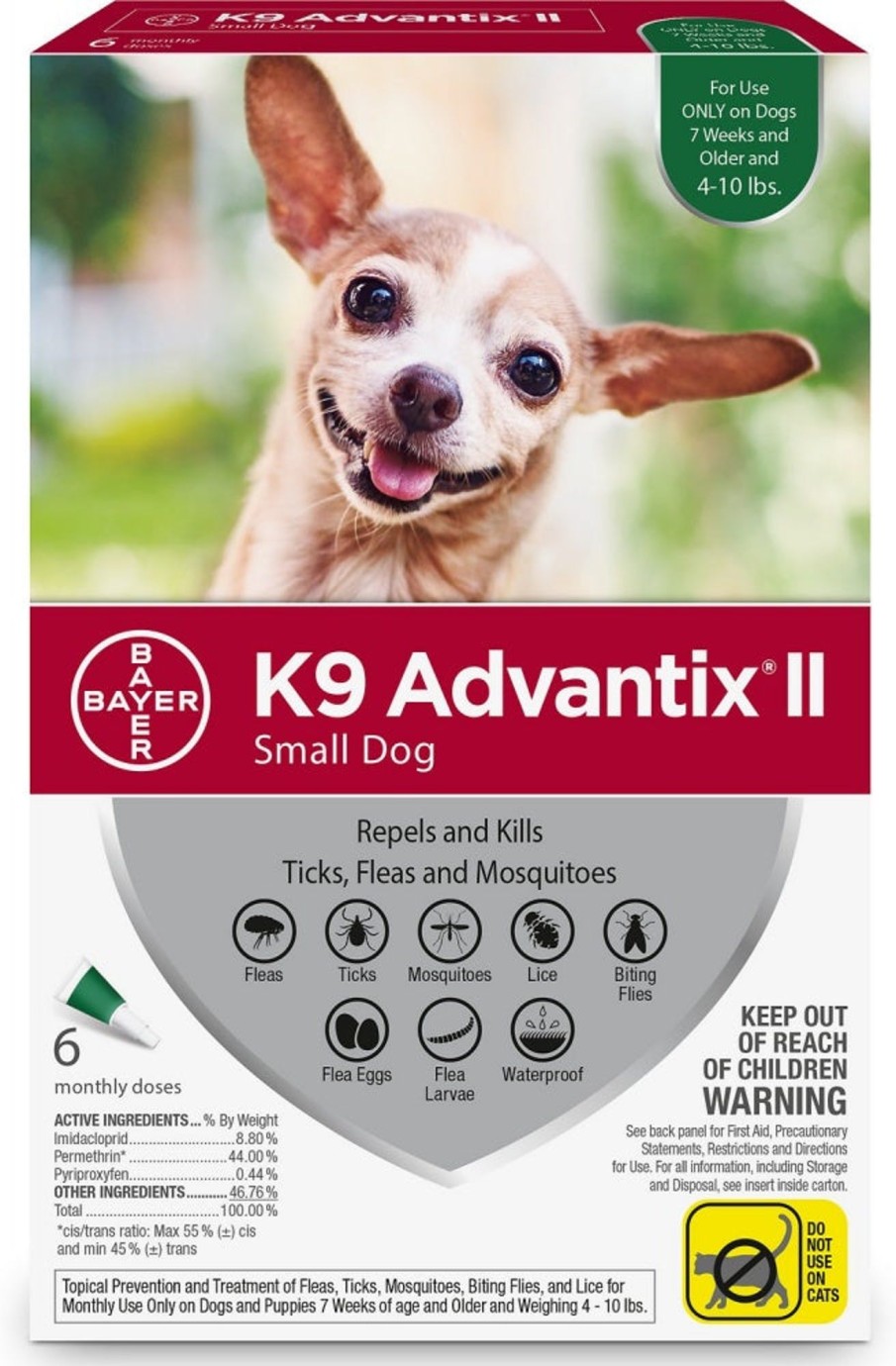 Dog K9 Advantix II | Elanco K9 Advantix Ii Small Dog