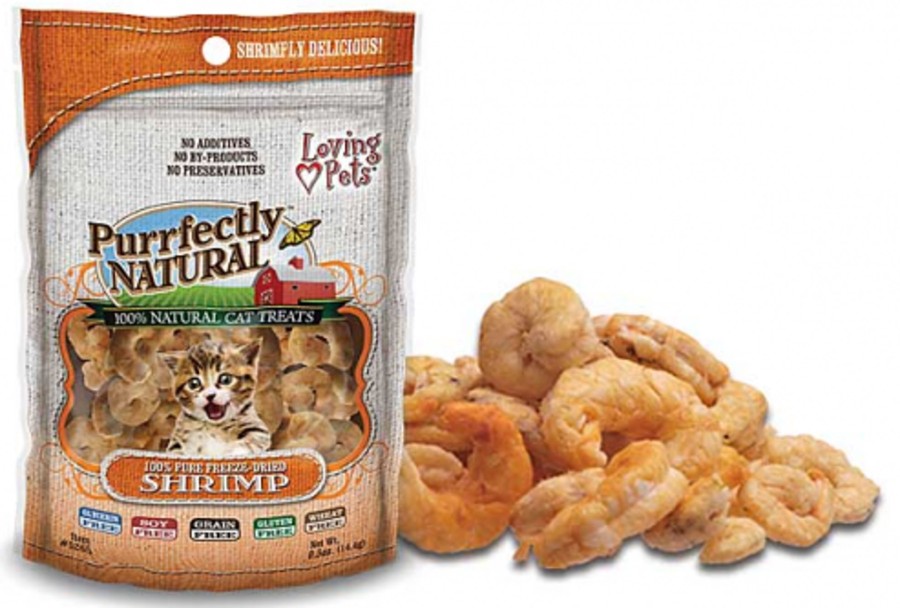 Cat Loving Pets | Loving Pets Purrfectly Natural Freeze Dried Shrimp Cat Treat