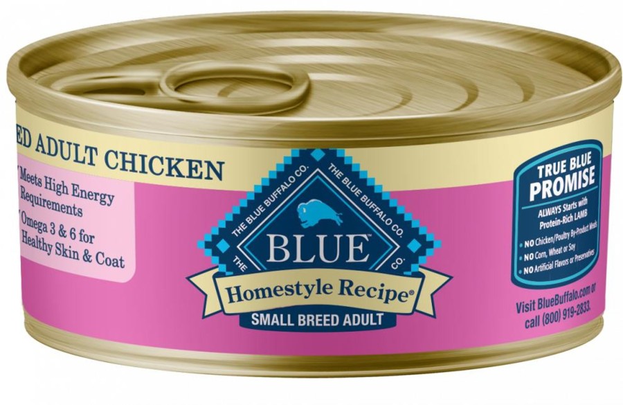 Dog Blue Buffalo Wet Food | Blue Buffalo Homestyle Recipe Small Breed Adult Chicken Dinner With Garden Vegetables Canned Dog Food