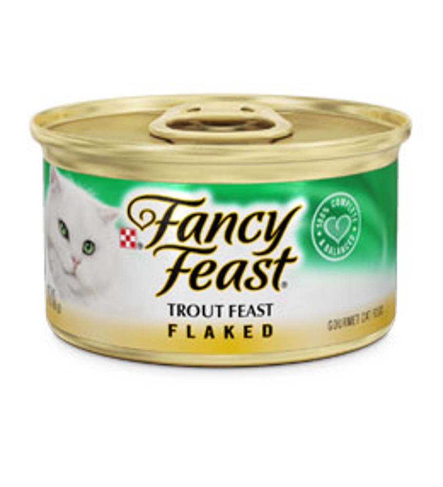 Cat Fancy Feast Wet Food | Fancy Feast Flaked Trout Canned Cat Food